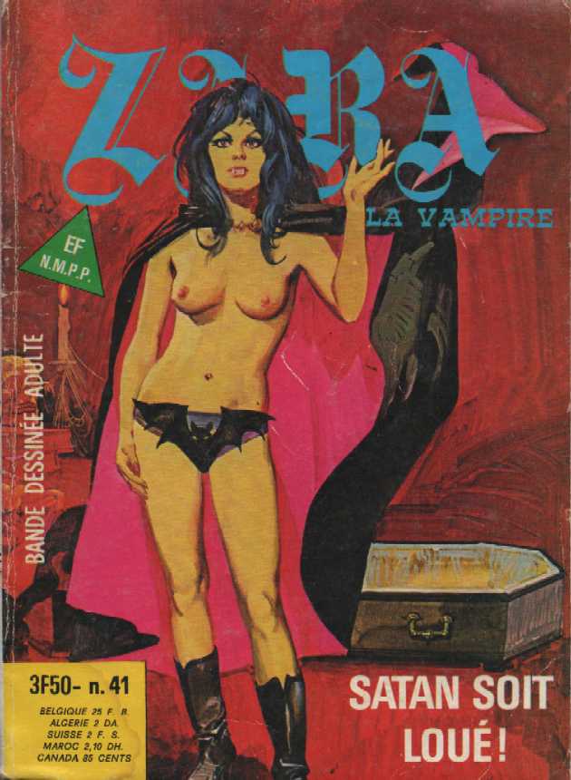 Scan de la Couverture Zara La Vampire n 41